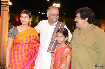 Celebs at Prasad V Potluri Daughter Half Saree Function